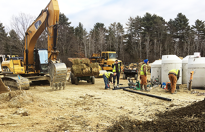 Sewer Infrastructure, Testing Water System and Laying Conduit-Transformers