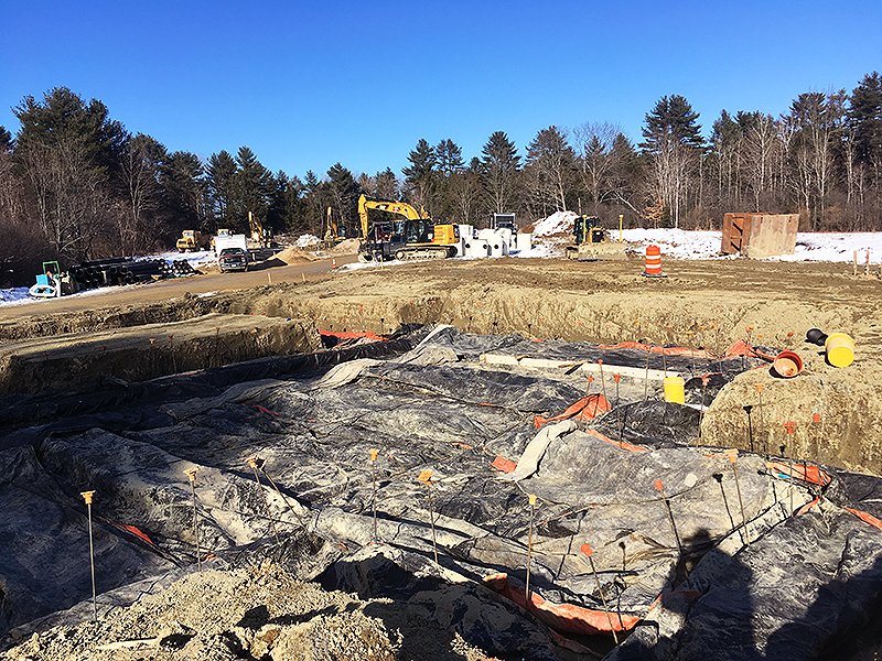 Doug Shea Foundations Placed Footings for Model Unit