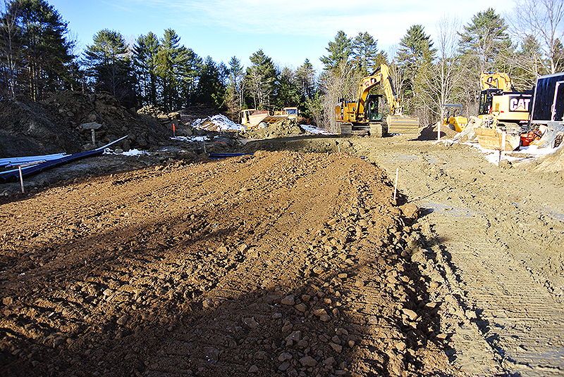 Road Base Past Periwinkle Drive