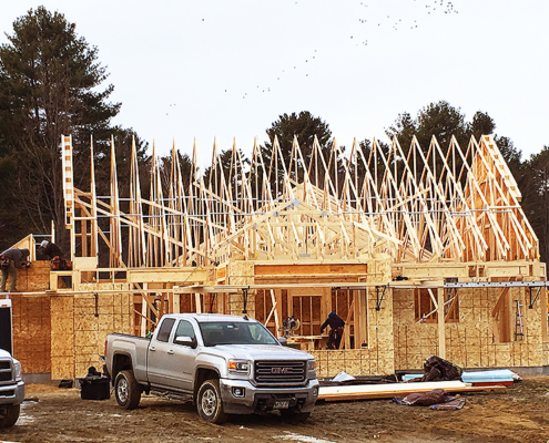 Model Cottage Framing