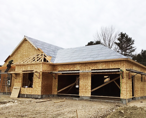 Model Cottage Sheathing