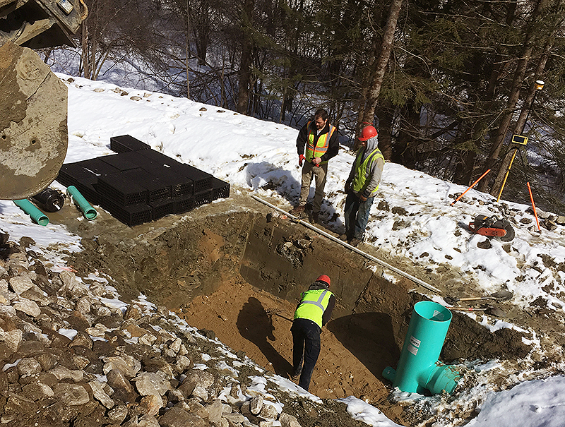 Focal Point Drainage System