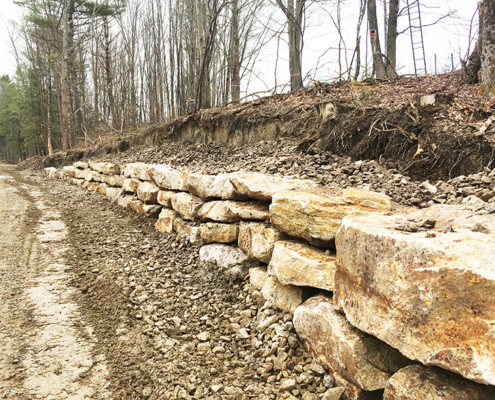 Little Acres Drive Stone Wall