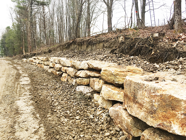 Little Acres Drive Stone Wall