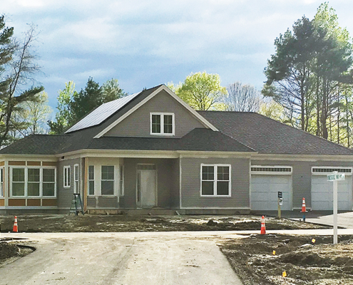 Model Cottage Exterior Painted