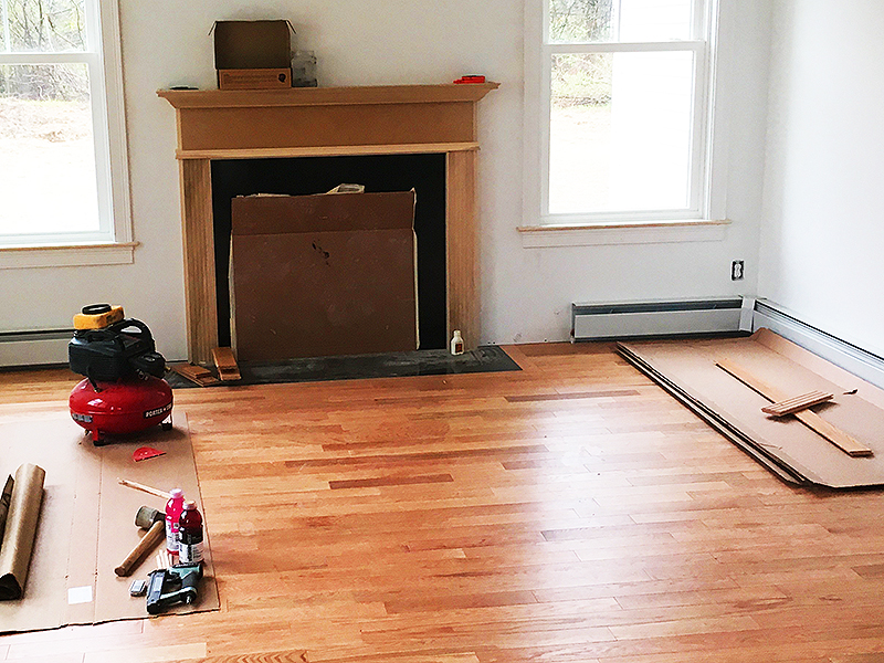 Model Hardwood Flooring Install 5-14-2019