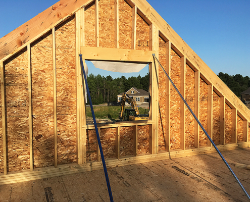 56 Little Acres Drive Loft Framing