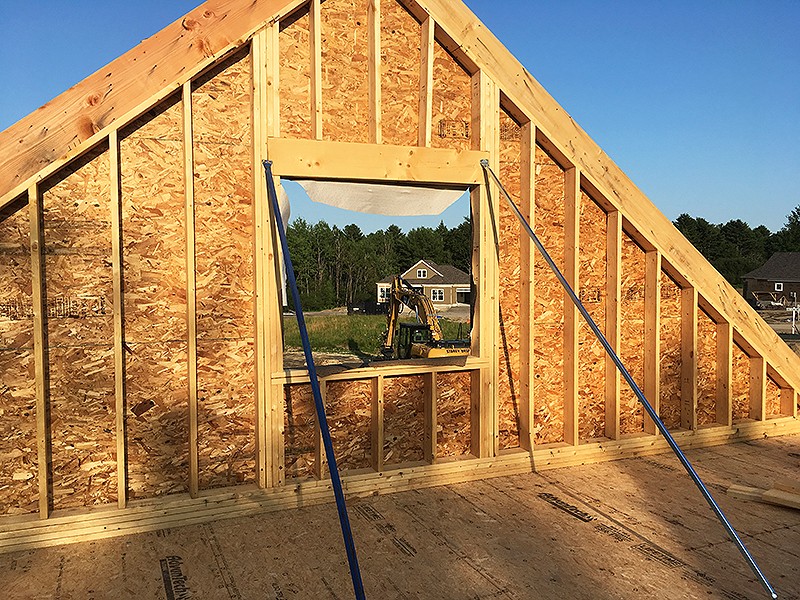 56 Little Acres Drive Loft Framing