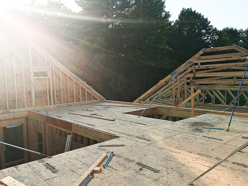 56 Little Acres Drive Loft Framing
