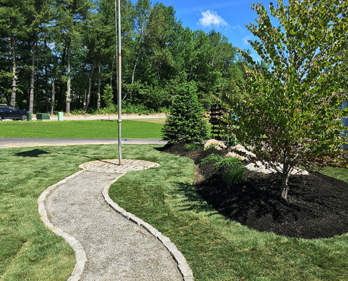 Flagpole Cobblestone Ceremonial Walk 7-3-2019