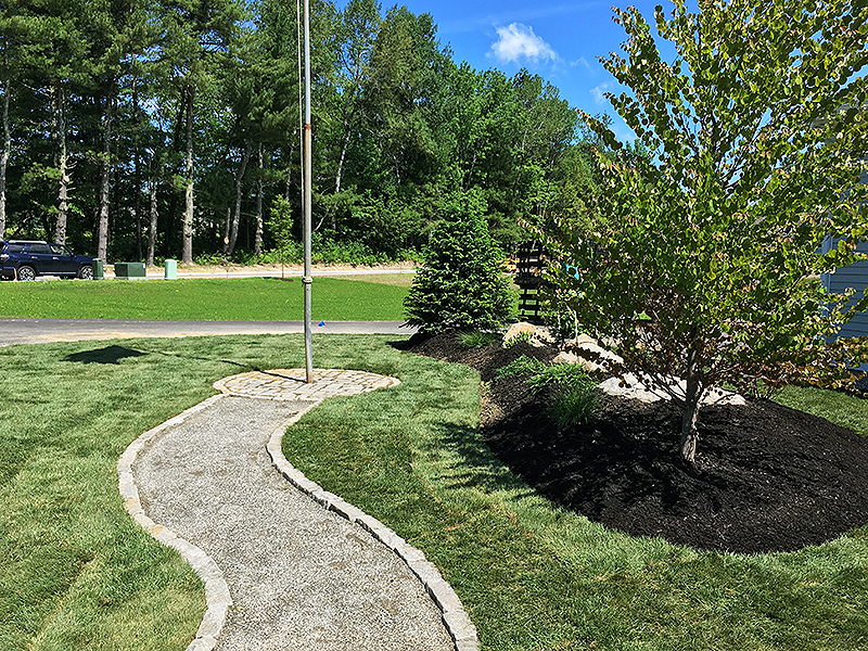 Flagpole Cobblestone Ceremonial Walk 7-3-2019