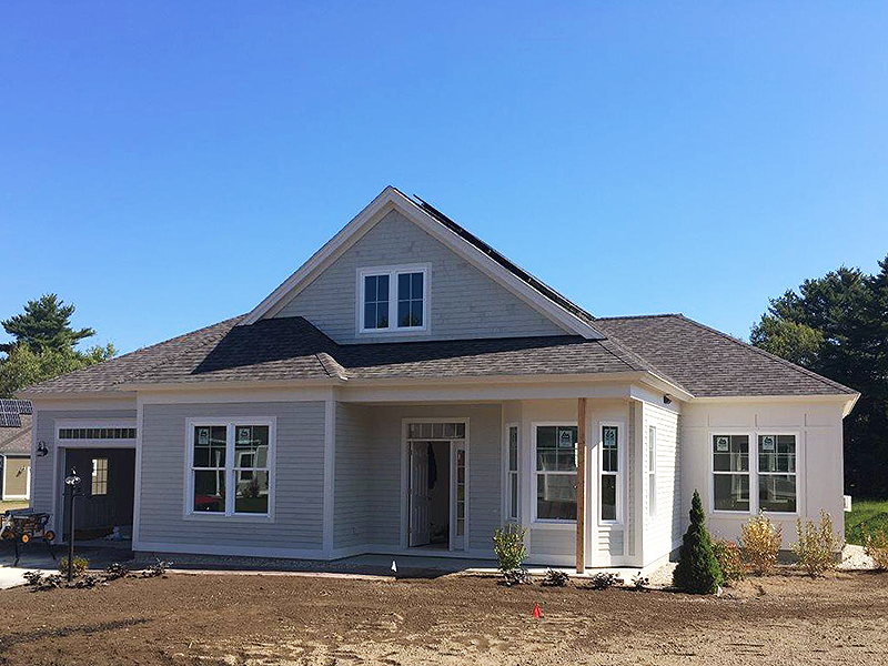 Landscaping and irrigation installation has been completed at 15 Periwinkle Drive, thanks to Al Lappin & Son and York Irrigation. Sod will be put down later this week.