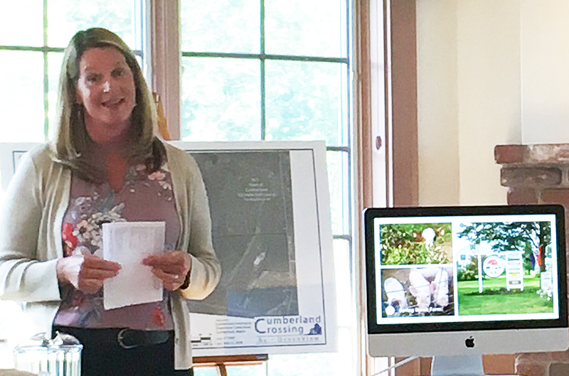 Chebeague & Cumberland Land Trust Luncheon Presentation Cumberland Crossing by OceanView