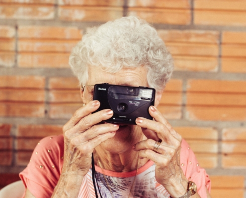 Woman Taking Photo