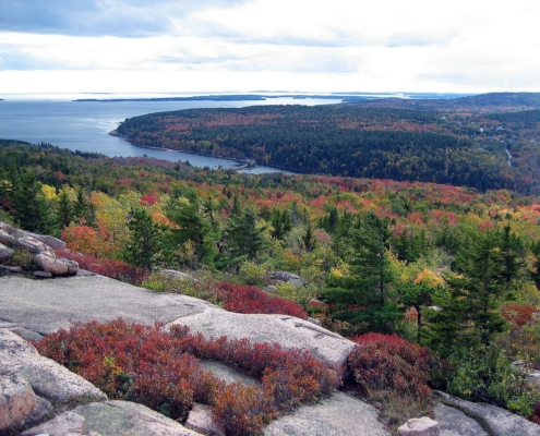 foliage road trips maine