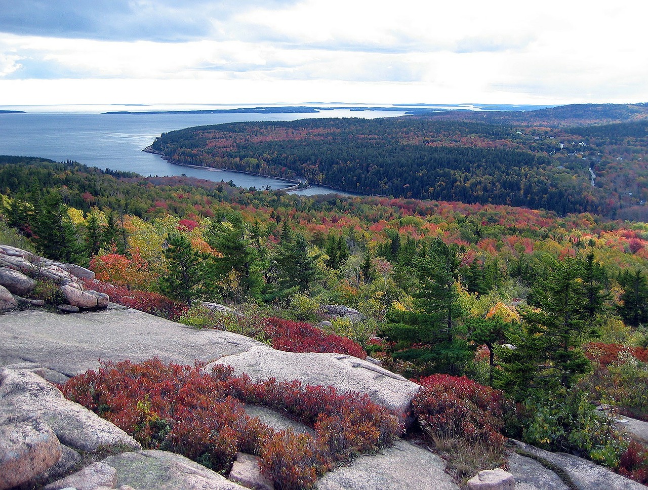 foliage road trips maine