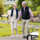 what to know about retirement communities | Couple exercising together | New Years resolution ideas
