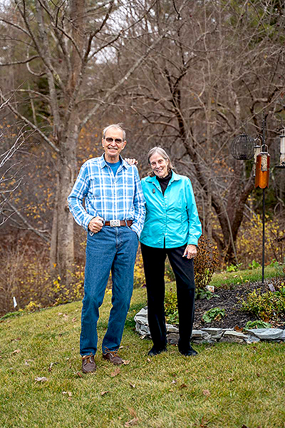 Cumberland Crossing Residents Sam and Betsy Harding
