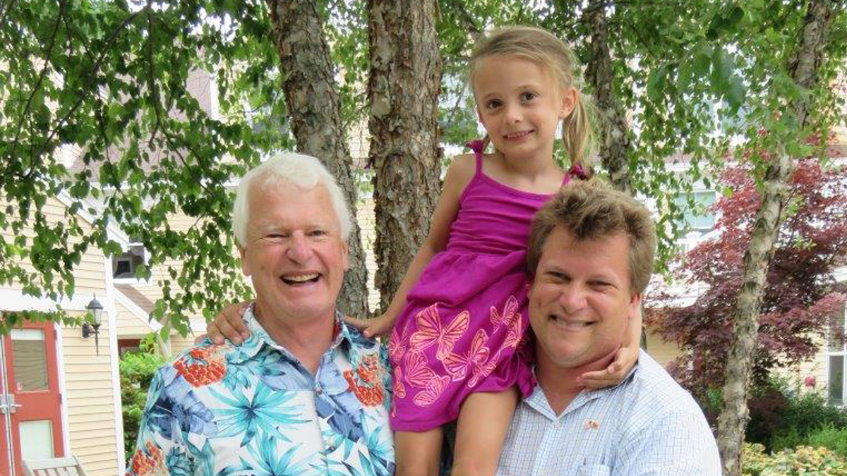 OceanView Owner, John Wasileski, with son Chris and granddaughter Haley.