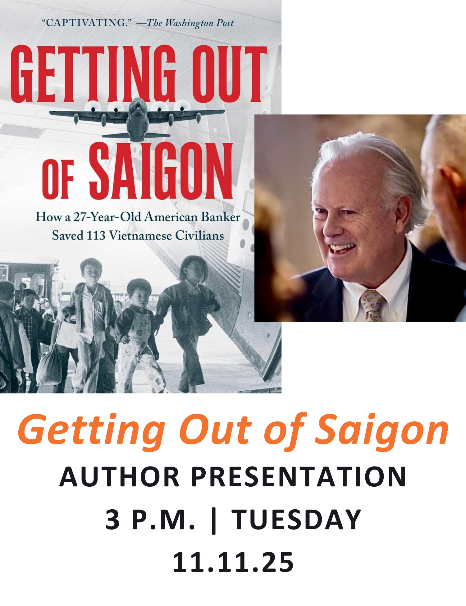 Getting Out of Saigon - CC Promo Image 11-11-25