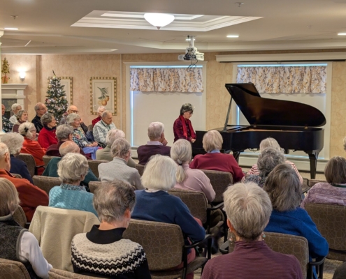 music activities for seniors in Maine